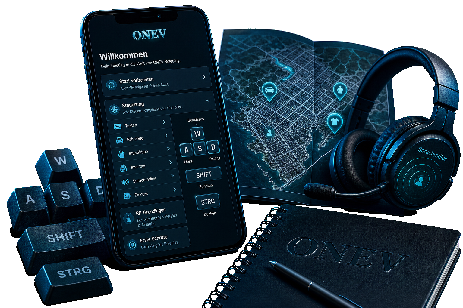 RP Tutorial mit Setup-Checkliste, Tastaturbelegung und GTA 5 Roleplay Start